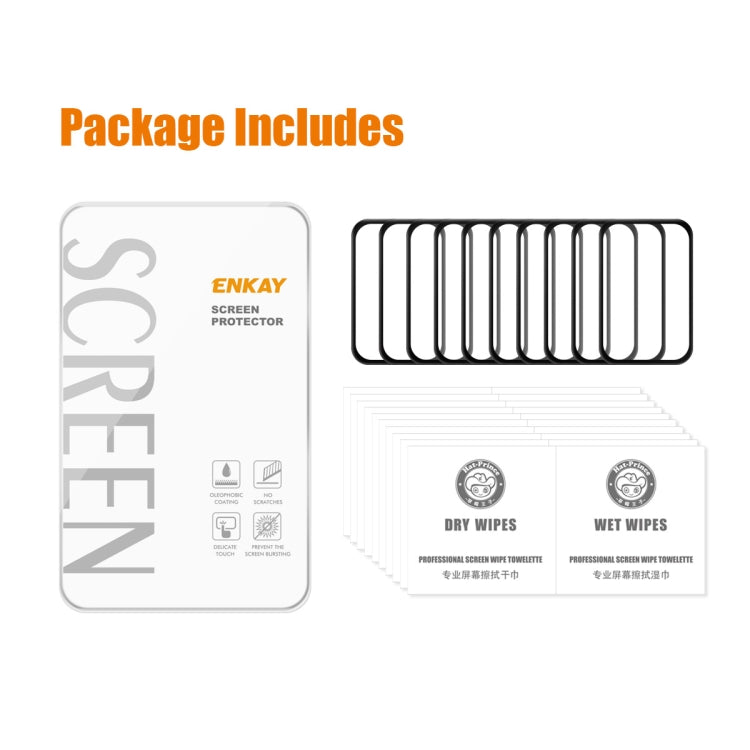 For Redmi Band 3 10pcs ENKAY ENKAY 3D Full Coverage Soft PC Edge PMMA HD Screen Film by ENKAY