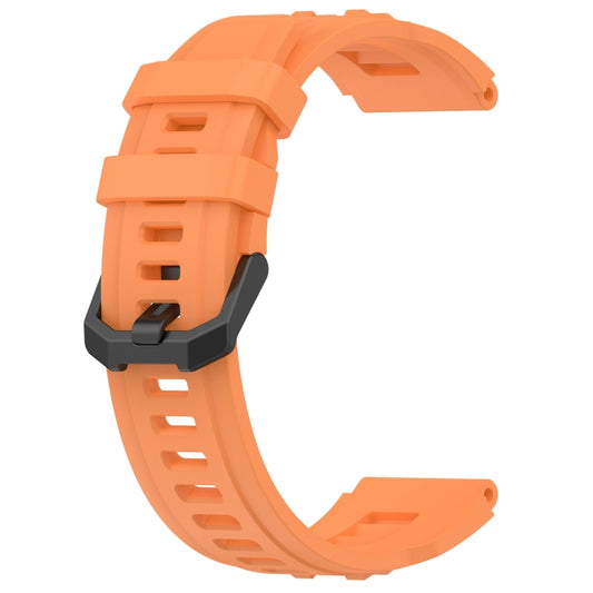 For Amazfit T-Rex Ultra Silicone Sports Watch Band(Orange) by bashfashion