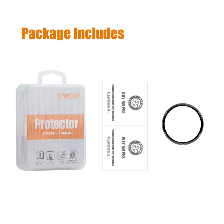 For Garmin Forerunner 265S ENKAY 3D Full Coverage Soft PC Edge PMMA HD Screen Protector Film by ENKAY