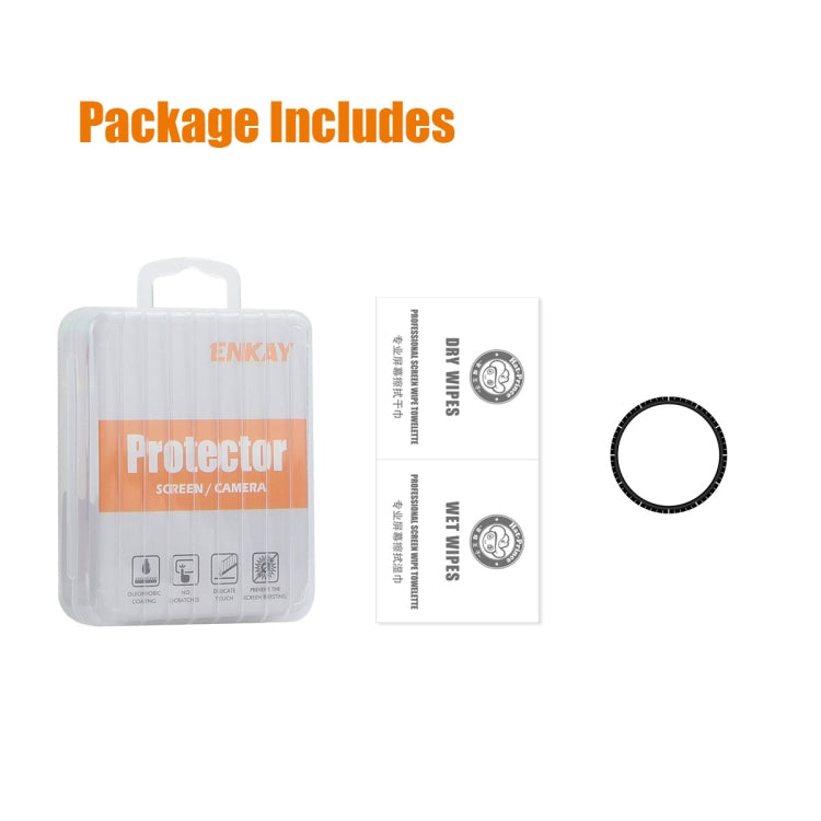 For Garmin Forerunner 945 ENKAY 3D Full Coverage Soft PC Edge PMMA HD Screen Protector Film by ENKAY