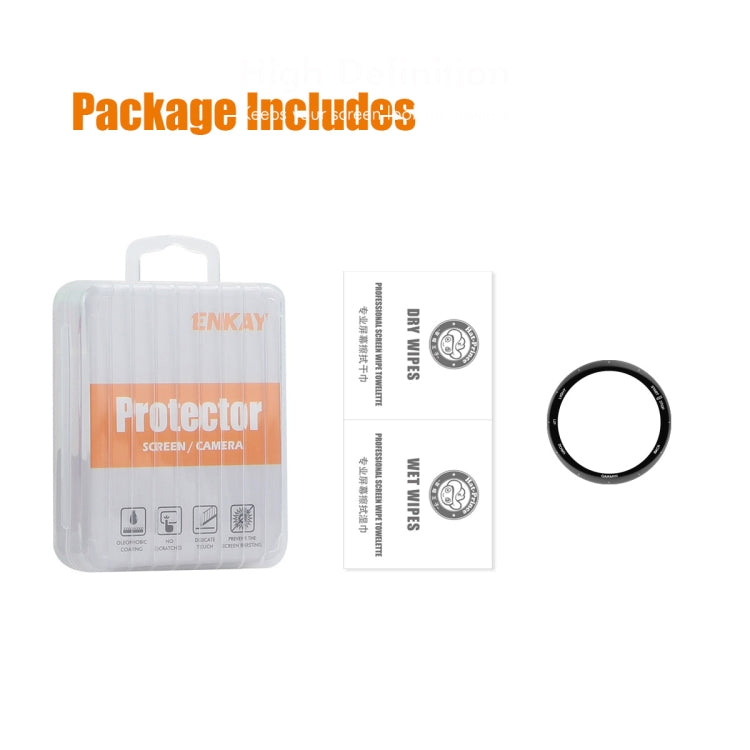 For Garmin Forerunner 158 ENKAY 3D Full Coverage Soft PC Edge PMMA HD Screen Protector Film by ENKAY