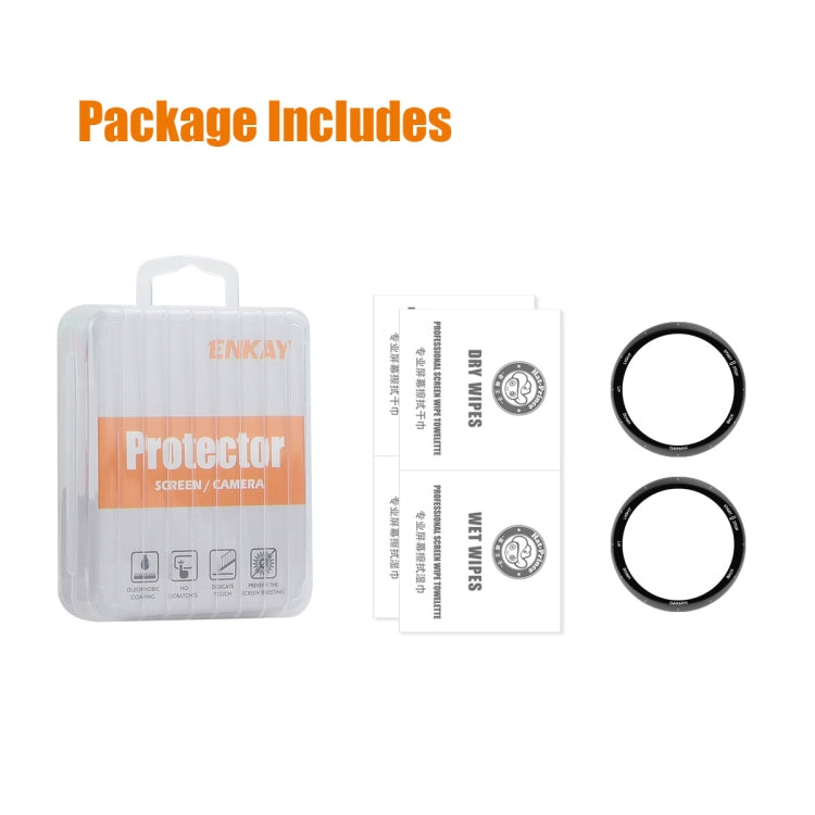 For Garmin Forerunner 158 2pcs ENKAY 3D Full Coverage Soft PC Edge PMMA HD Screen Protector Film by ENKAY