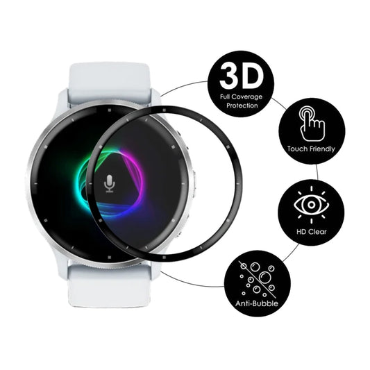For Garmin Venu 3 10pcs ENKAY 3D Full Coverage Soft PC Edge PMMA HD Screen Protector Film by ENKAY