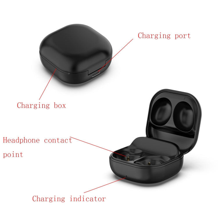 For Samsung Galaxy Buds Pro SM-R190 Wireless Earphone Charging Box(Black) by bashfashion