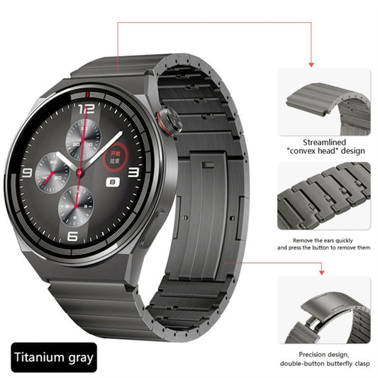 For Honor Watch GS Pro Titanium Alloy Quick Release Watch Band(Gray) by bashfashion