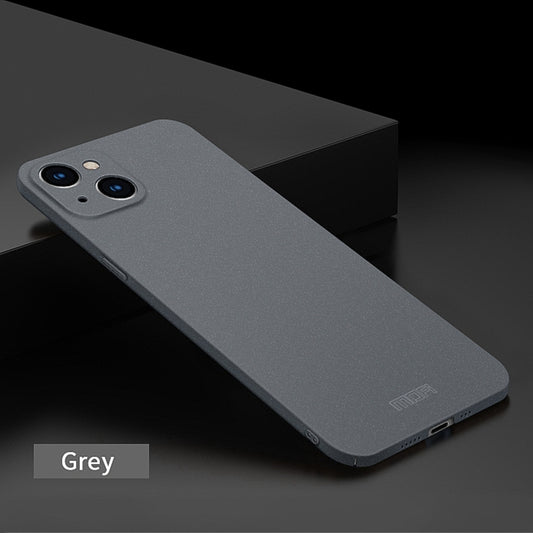 For iPhone 15 MOFI Fandun Series Frosted PC Ultra-thin All-inclusive Phone Case(Gray) by MOFI