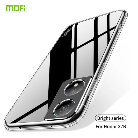 For Honor X7b MOFI Ming Series Ultra-thin TPU Phone Case(Transparent) by MOFI