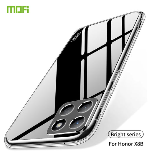 For Honor X8b MOFI Ming Series Ultra-thin TPU Phone Case(Transparent) by MOFI