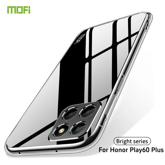 For Honor Play 60 Plus MOFI Ming Series Ultra-thin TPU Phone Case(Transparent) by MOFI