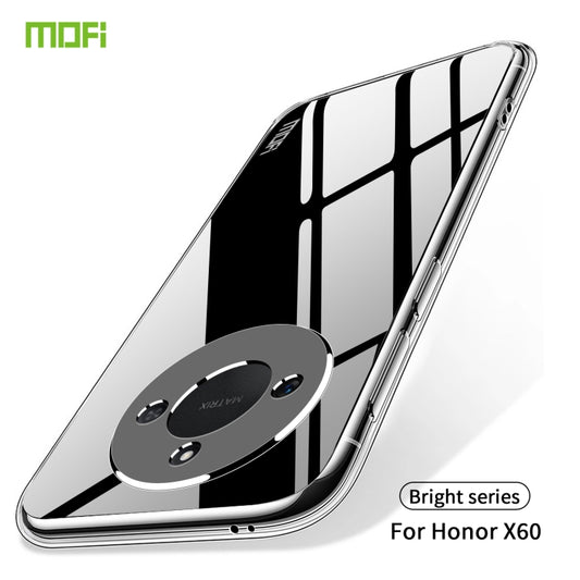 For Honor X60 MOFI Ming Series Ultra-thin TPU Phone Case(Transparent) by MOFI