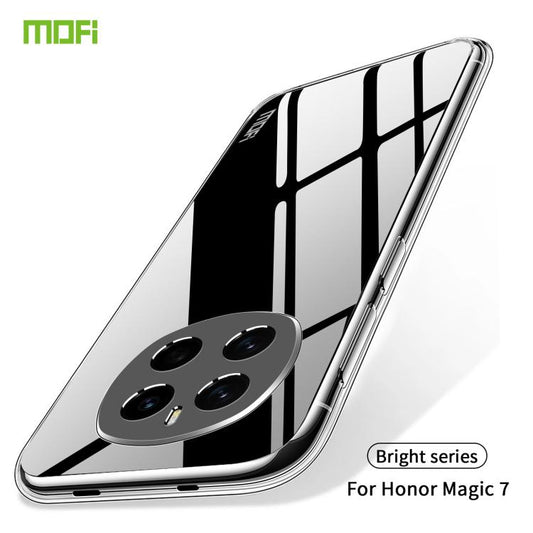 For Honor Magic7 MOFI Ming Series Ultra-thin TPU Phone Case(Transparent) by MOFI