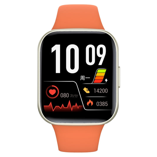 Y83 1.83 inch Color Screen Smart Watch,Support Heart Rate / Blood Pressure / Blood Oxygen / Blood Glucose Monitoring(Orange) by bashfashion