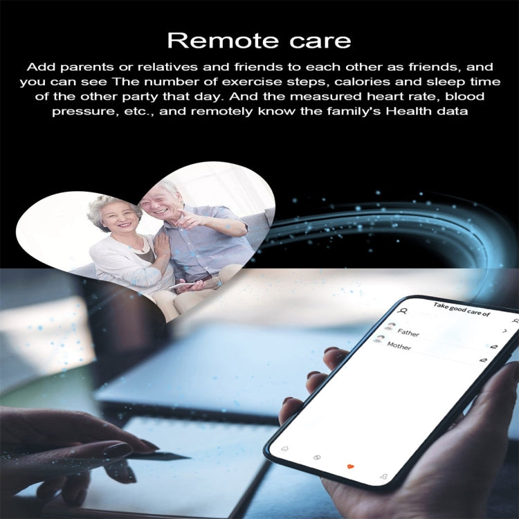 ET340 1.46 inch Color Screen Smart Silicone Strap Watch,Support Blood Oxygen / Blood Glucose / Uric Acid Measurement / Blood Lipid Monitoring(Blue) by bashfashion