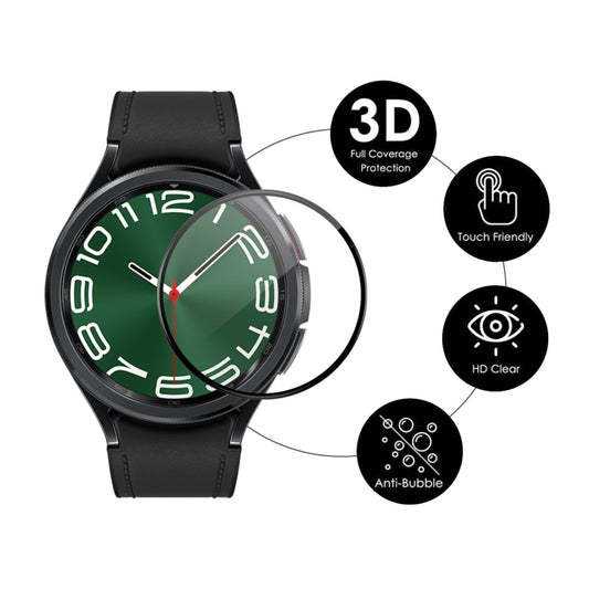For Samsung Galaxy Watch6 Classic / Ultra 47mm 5pcs ENKAY 3D Full Coverage Soft PC Edge PMMA HD Screen Film by ENKAY