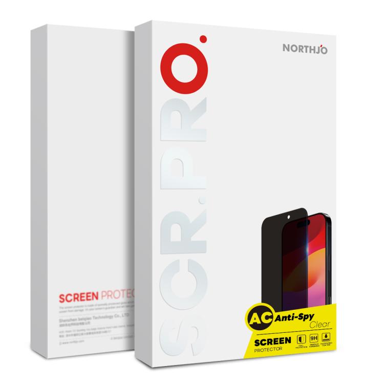 For iPhone Air NORTHJO A++ 0.3mm 28 Degree Privacy Screen Tempered Glass Film by NORTHJO
