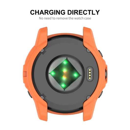 For Garmin Epix Pro 47mm / Fenix 7 / 7 Pro ENKAY Hat-Prince TPU Armor Designed Watch Protective Case(Dark Green) by ENKAY