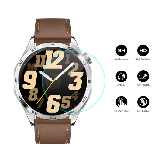 For Huawei Watch GT 4 46mm ENKAY Hat-Prince 0.2mm 9H Tempered Glass Screen Protector Watch Film by ENKAY