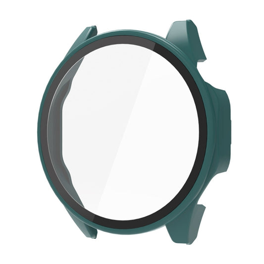 For Huawei Watch GT 4 41mm ENKAY Hat-Prince Full Coverage PC + Tempered Film Integrated Watch Protective Case(Dark Green) by ENKAY