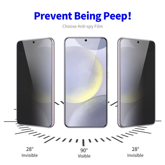 For Samsung Galaxy S24 FE 5G ENKAY Hat-Prince 28 Degree Anti-peeping Privacy Tempered Glass Film by ENKAY