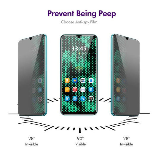For Samsung Galaxy A26 ENKAY Hat-Prince 28 Degree Anti-peeping Privacy Tempered Glass Film by ENKAY