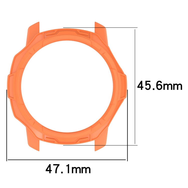 For COROS Pace 3 Armored Semi-Enclosed TPU Watch Protective Case(Orange) by bashfashion