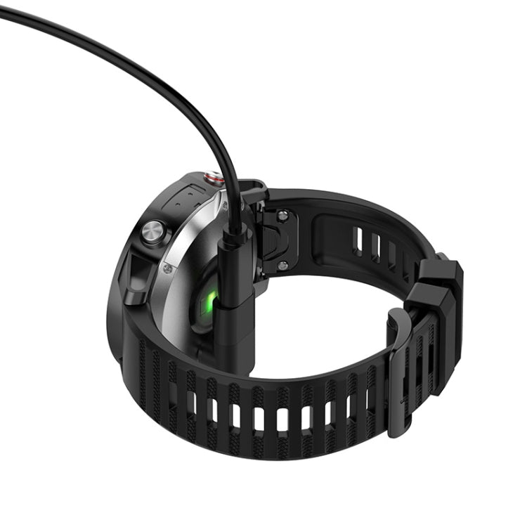 JUNSUNMAY For Garmin Venu 3 / Venu 3S Smart Watch Charging Data Sync Adapter, Interface:Type-C Port by JUNSUNMAY