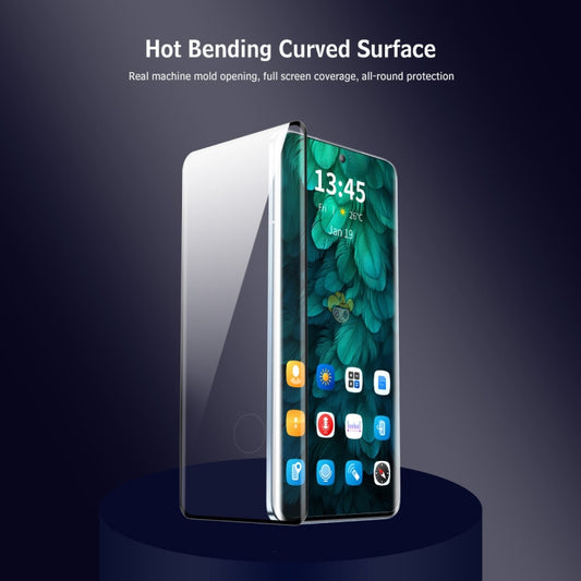 For OnePlus 13 2pcs ENKAY Hat-Prince 3D Hot Bending Side Glue Tempered Glass Full Film by ENKAY