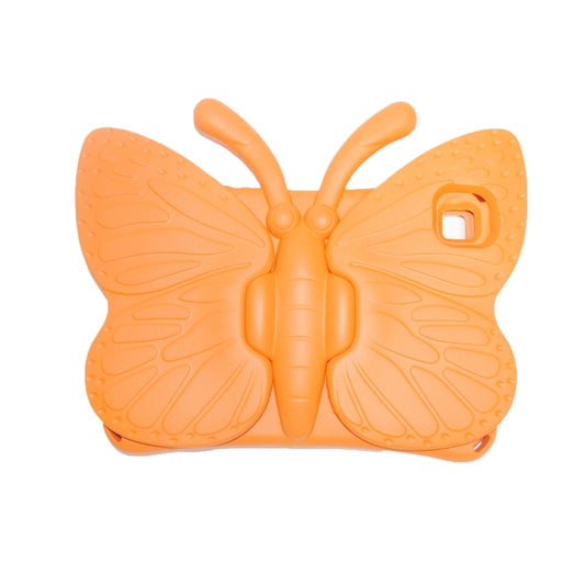 For Honor Pad X8 / X6 /7 Butterfly Bracket Kids EVA Shockproof Tablet Case(Orange) by bashfashion