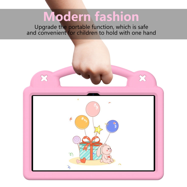 For T-Mobile REVVL Tab 10.36 2023 Handle Kickstand Children EVA Shockproof Tablet Case(Pink) by bashfashion