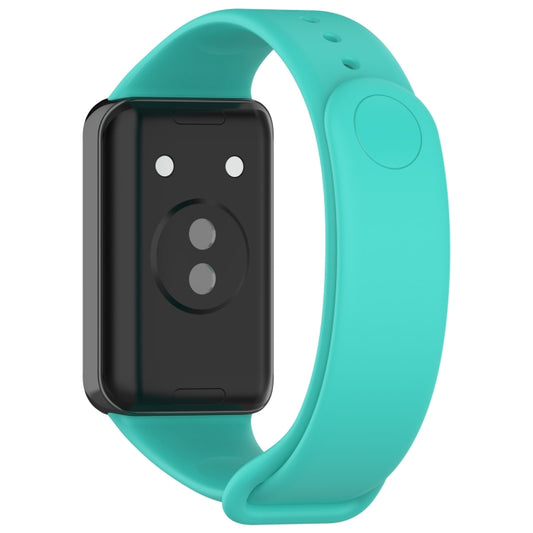 For Honor Band 9 Solid Color TPU Watch Band(Teal) by bashfashion