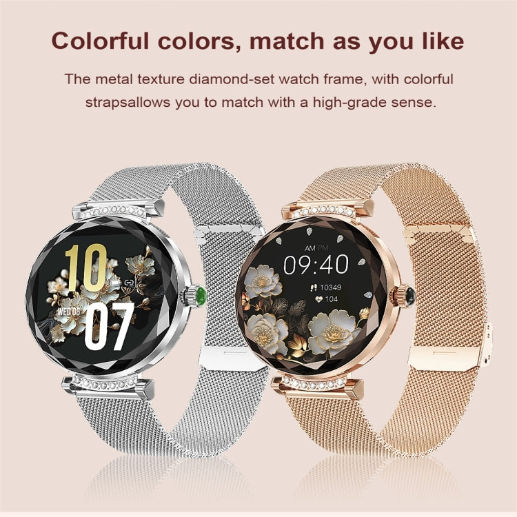 NX7 Pro 1.19 inch Color Screen Smart Watch, Support Heart Rate / Blood Pressure / Blood Oxygen Monitoring(Gold) by bashfashion