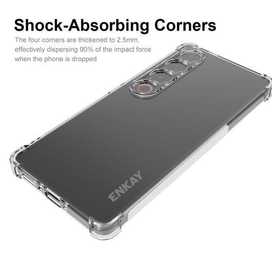 For Meizu 21 Pro ENKAY Hat-Prince Transparent TPU Shockproof Phone Case by ENKAY