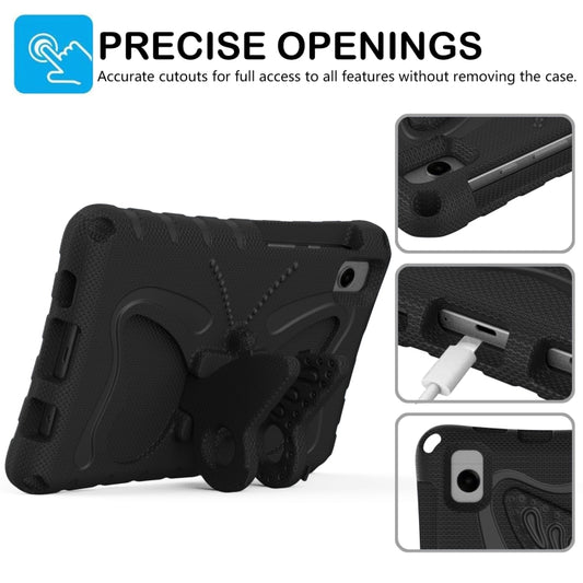 For Samsung Galaxy Tab A 8.0 T290 2019 Butterfly Bracket EVA Shockproof Tablet Case(Black) by bashfashion
