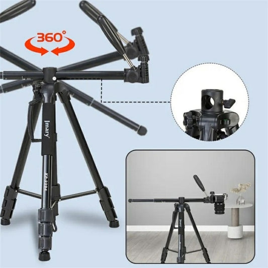 JMARY KP-2294 Detachable 179cm 4-section Adjustable Monopod Panoramic Photography Tripod by Jmary