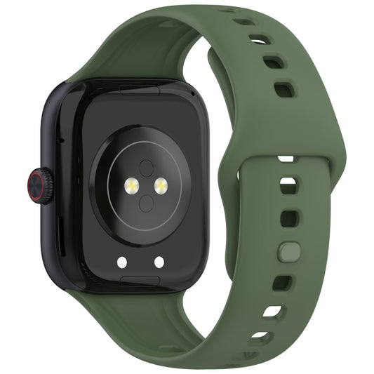 For vivo Watch GT Silicone Watch Band(Dark Green) by bashfashion