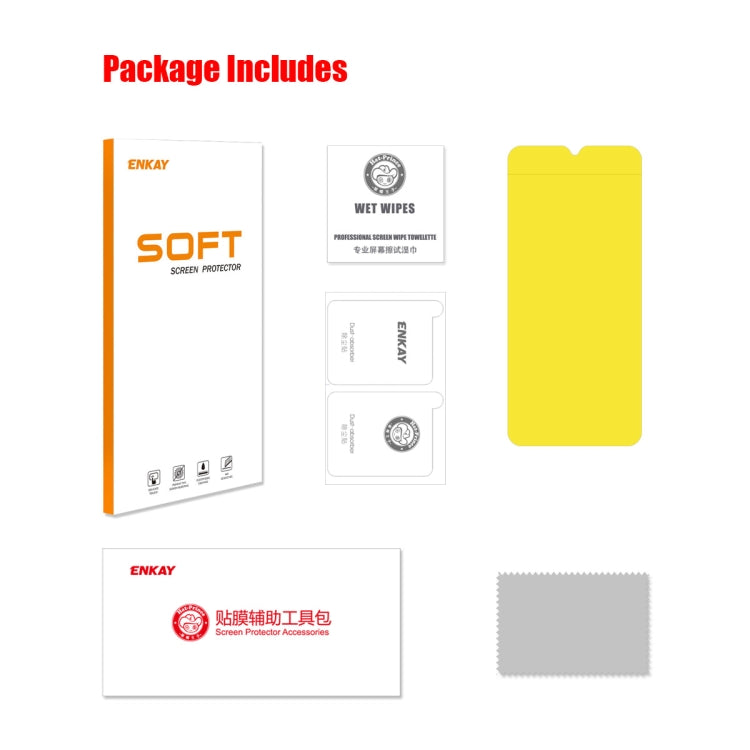 For OPPO K10 5G ENKAY Hat-Prince Full Glue Coverage Soft Explosion-proof Hydrogel Film by ENKAY