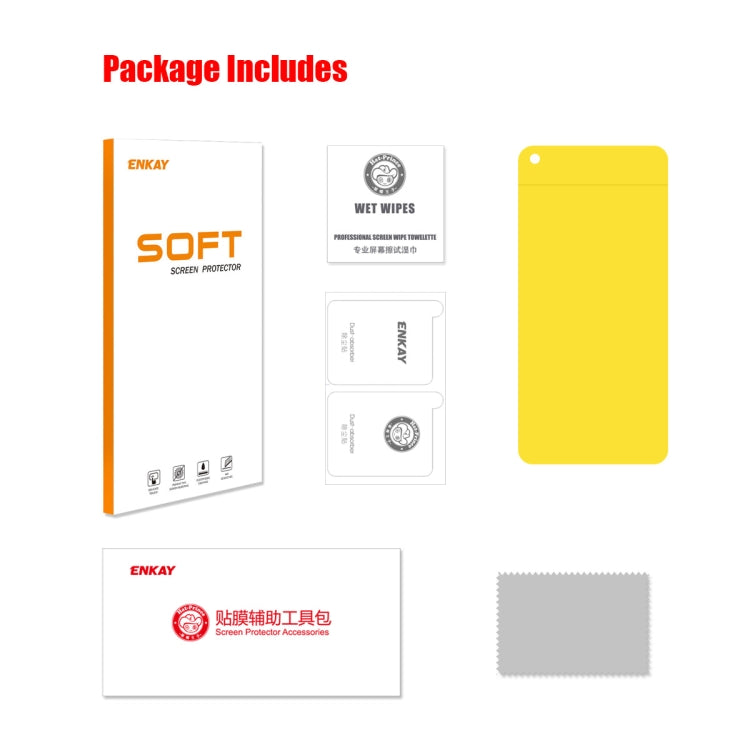 For OPPO Reno7 SE ENKAY Hat-Prince Full Glue Coverage Soft Explosion-proof Hydrogel Film by ENKAY
