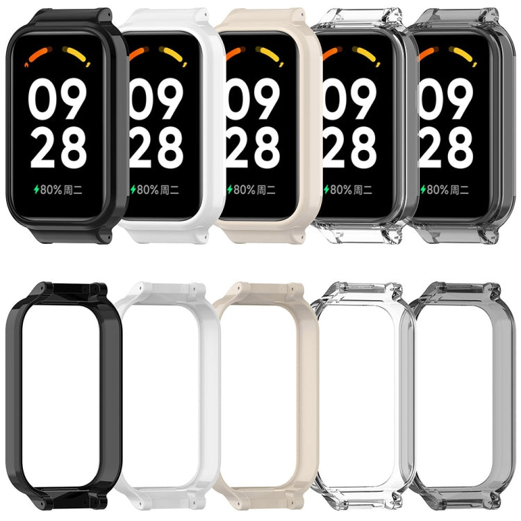 For Redmi Band 2 Half Pack PC Watch Protective Case(White) by bashfashion