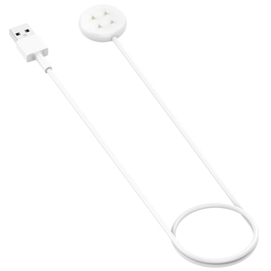 For Fitbit Ace LTE USB-A Interface Smart Watch Magnetic Charging Cable(White) by bashfashion