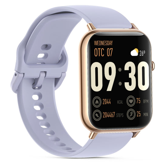 Q19 Max 2.1 inch HD Screen Waterproof Sports Business Smart Watch(Purple) by bashfashion