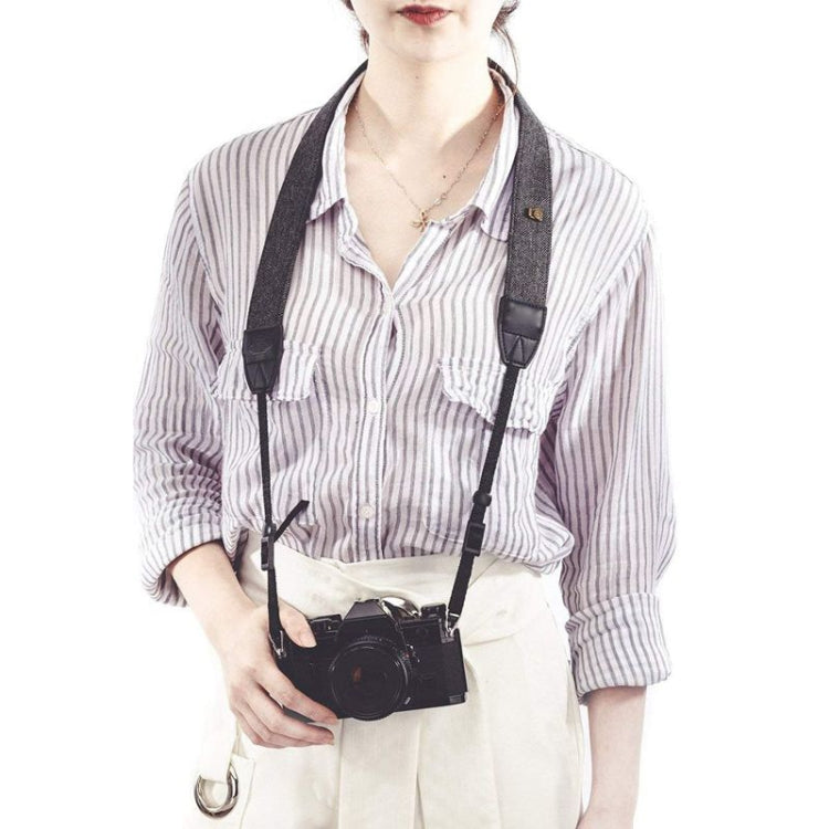 Camera Strap Canvas Neck Shoulder Strap with Quick Release Buckles for DSLR / SLR Camera by bashfashion