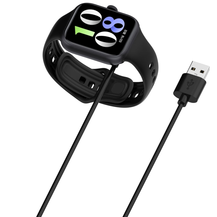 For vivo iQOO Watch GT USB Interface Smart Watch Magnetic Charging Cable, Length: 1m(Black) by bashfashion