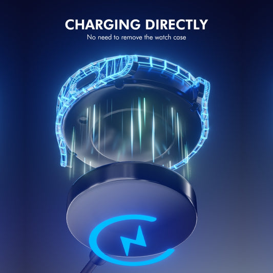 For Samsung Galaxy Watch7 40mm ENKAY Hat-Prince Full Coverage PC + Tempered Glass Film Integrated Watch Case(Transparent) by ENKAY