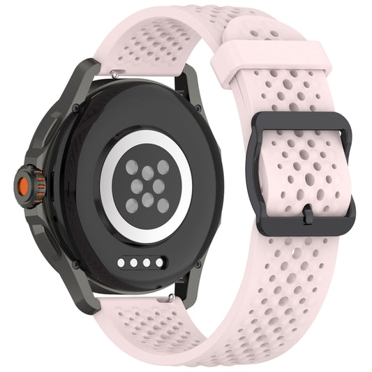 For Xiaomi Watch S4 Sport Liquid Pure Color Silicone Watch Band(Light Pink) by bashfashion
