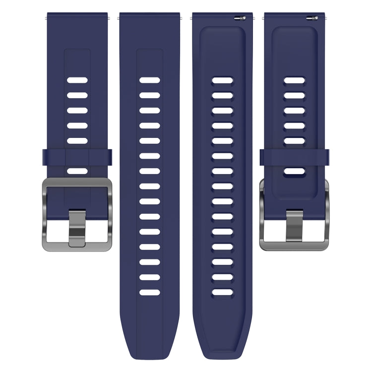 For Xiaomi Watch S4 Sport Groove Style Silicone Watch Band(Midnight Blue) by bashfashion
