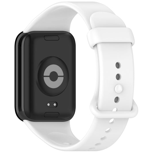 For Xiaomi Smart Band 9 Pro / 8 Pro Butterfly Color Buckle Silicone Watch Band(White) by bashfashion