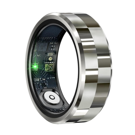 R9 SIZE 11 Smart Ring, Support Health Monitoring / Gesture Control / Somatosensory Games(Silver)