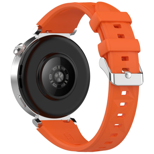 For Huawei Watch GT 5 Pro 42mm Quick Release Silicone Watch Band(Orange) by bashfashion