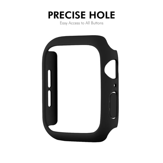 For Apple Watch Series 11 / 10 46mm ENKAY Hat-Prince Solid Color PC Watch Case Shockproof Cover(Rose) by ENKAY