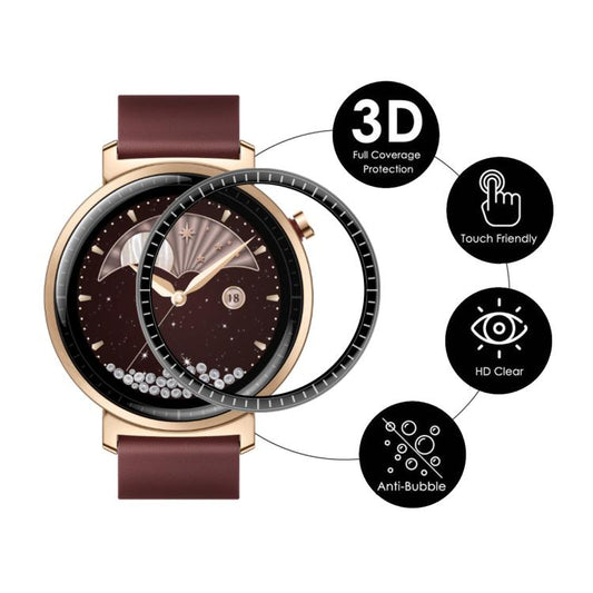 For Honor Watch Fit Elegant 5pcs ENKAY 3D Full Coverage Soft PC Edge PMMA HD Screen Film by ENKAY